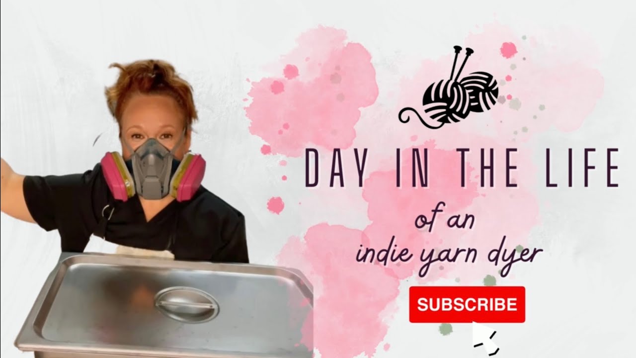 Day In The Life of an Indie Yarn Dyer ** Spoiler Alert ** Dyeing August Yarnable Yarn