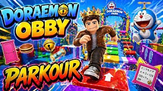 Doraemon Parkour Obby in Roblox💙 | Ultimate Skill Test! #youtube #viral #treanding #roblox #doraemon