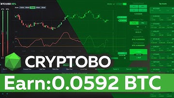 Crypto Binary Options: How to earn 0.05922 btc in 5 mins. CRYPTOBO - Bitcoin Trading Platform №1