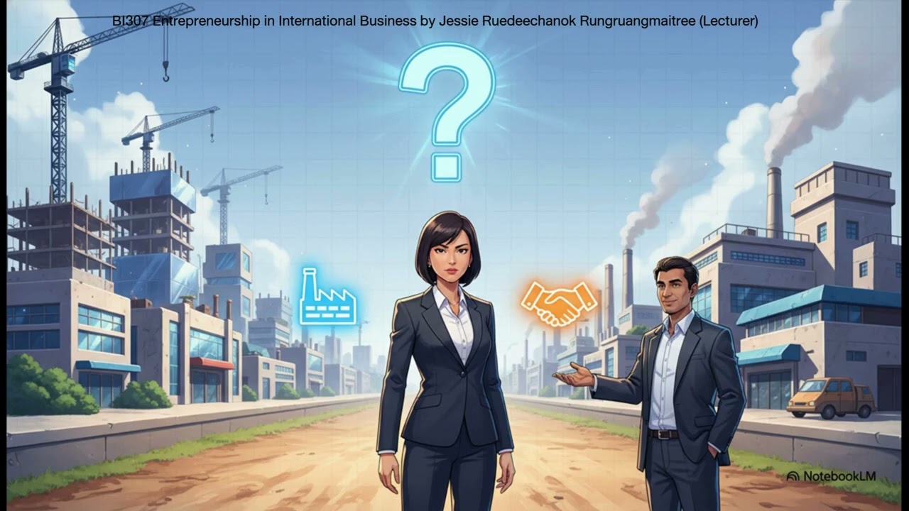 Entrepreneurship in International Business (ENG) CH7: Global production and FInance topics for IEN