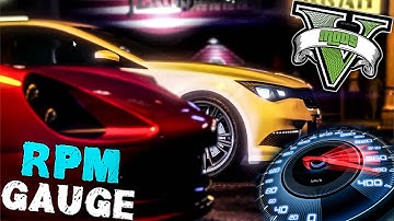 Need for Speed / HD Gauge: GTA 5 PC MODS (GRAND THEFT AUTO V)
