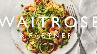 Prawns with Courgette & 'Nduja | Waitrose & Partners