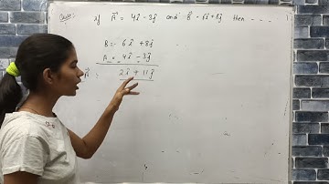 if A = 4i - 3j and B = 6i + 8j then magnitude and direction of B-A will be