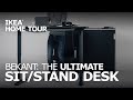 Adjustable Standing Desk - IKEA Home Tour Adjustable Standing Desk - IKEA Home Tour