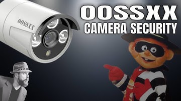 Security Cameras For Home |  OOSSXX Outdoor Security Camera
