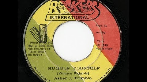 Asher & Trimble - Humble Yourself  (Rockers International)