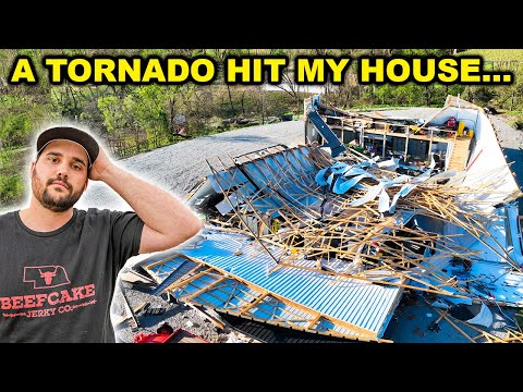 a tornado hit my house