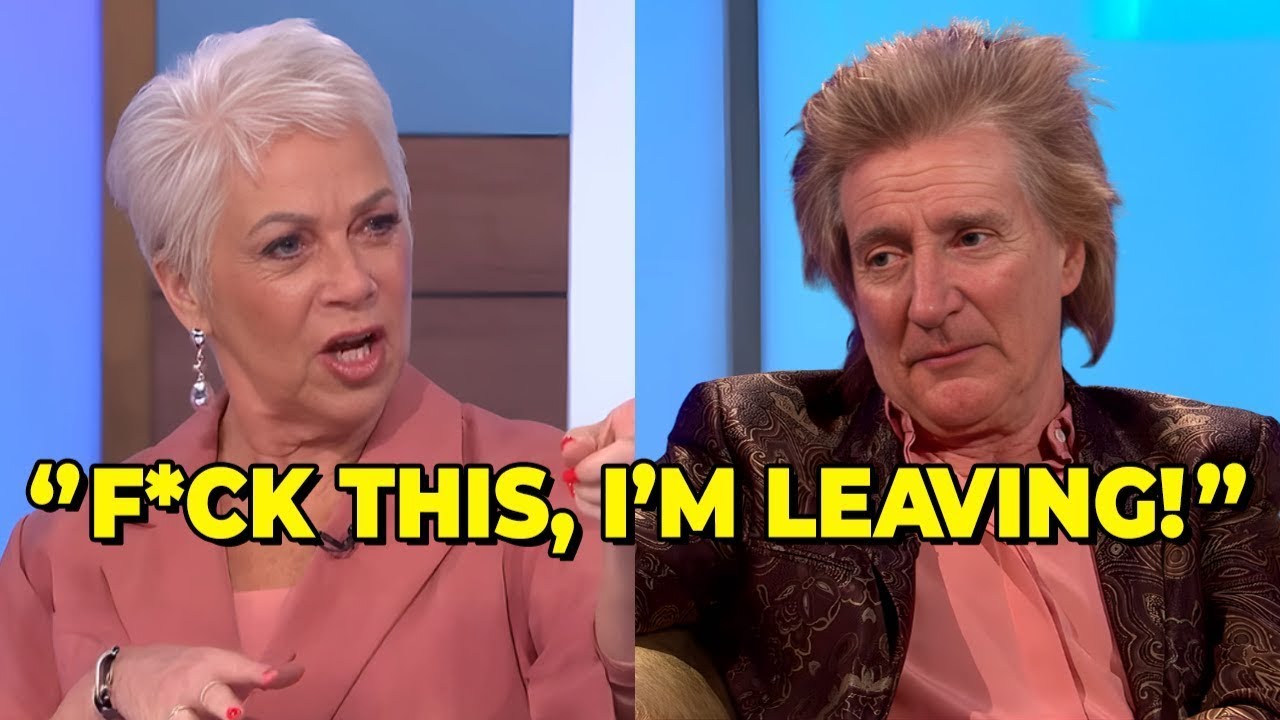 🎙️ Rod Stewart Kicked Off Loose Women After Fiery Confrontation With Denise Welch