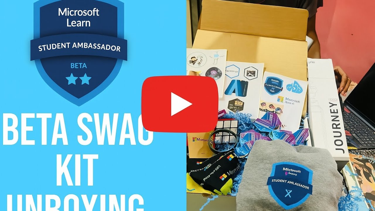 Microsoft MLSA Beta Welcome Kit – Full Unboxing & First Look🌟🎉 - YouTube