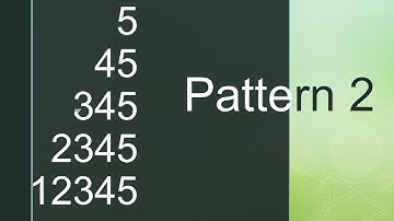 pattern #2 in java using blueJ(Easy method)(with code)