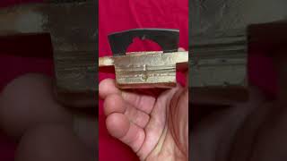 Help! #71 Stanley Brass Spokeshave?  Not marked/no fence #handcarving #tool addict #fleamarket #diy