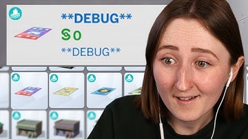 i built an entire sims house with the WEIRDEST debug item