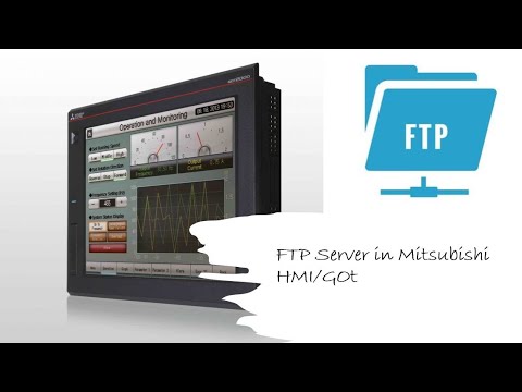 FTP Server In Mitsubishi HMI
