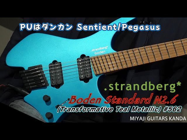 strandberg Boden Standard N2 6 Transformative Teal Metallic - YouTube