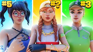 Les 40 SKINS Les Plus TRYHARD sur Fortnite à 800 Vbucks