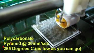 Full POLYCARBONATE Printing on Prusa Mendel - REPRAP Update
