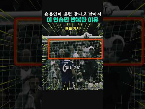 손흥민 중거리골은 항상 기가 막힌 이유 thumbnail
