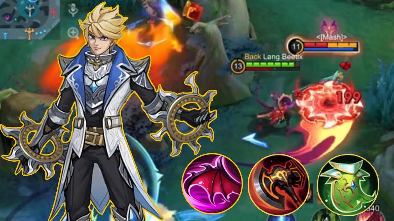 DYRROTH BEST BUILD MOBA LEGEND DYRROTH 5V5 BEST HERO FOR SOLO RANK PUSH