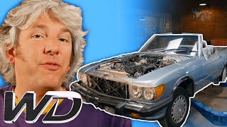 1987 Mercedes 560SL: How To Completely Replace The Suspension | Wheeler Dealers