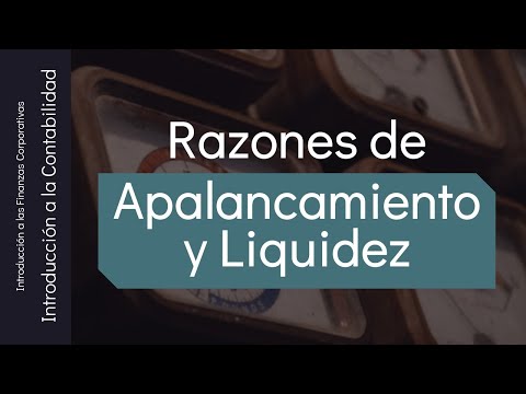 Razones de Apalancamiento y Liquidez