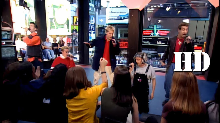 Tearin' Up My Heart TV show performance - TV Show performance video thumbnail