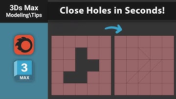 Fix Geometry Gaps in 3ds Max | Cap Holes Modifier
