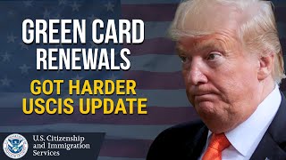 Green Card Renewal Denials Rising in 2025 — USCIS Crackdown