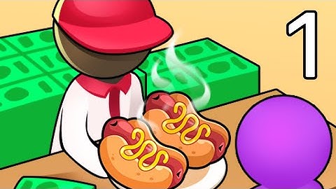 ❤️‍🔥 Hotdog Bitte：Idle Tycoon / Gameplay Walkthrough / Part 1