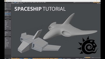 Lightwave 3D basic Spaceship tutorial Part 1