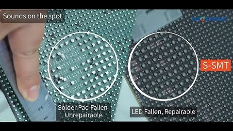 S-SMT Brute Force Test for LED screen PCB board