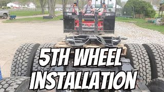 How to Replace Semi Truck 5th Wheel step by step - Part 2 - 5th Wheel Installation screenshot 4