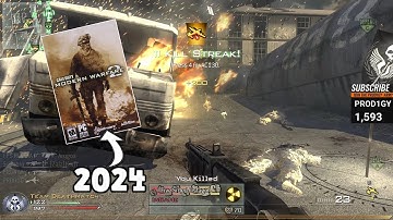 MW2 In 2024 is EASY:"BEST CLUTCH NUKE EVER!" OΝ SCRAPYARD DOM!