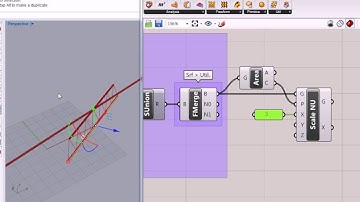 68 - Grasshopper - Scale NU and Perpendicular Frame to Extend Top Chord Length