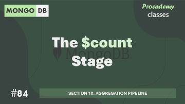 #84 De $count-fase | Aggregatiepijplijn | MongoDB Complete Cursus 2025