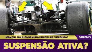 E essa SUSPENSÃO TRASEIRA da MERCEDES? 