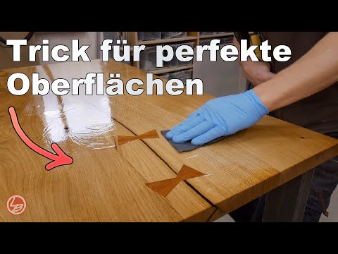 DAMIT bekommst du eine perfekte Oberfläche! | Esstisch #5