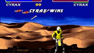 Ultimate Mortal Kombat 3 - Snes - Cyrax - Brutality