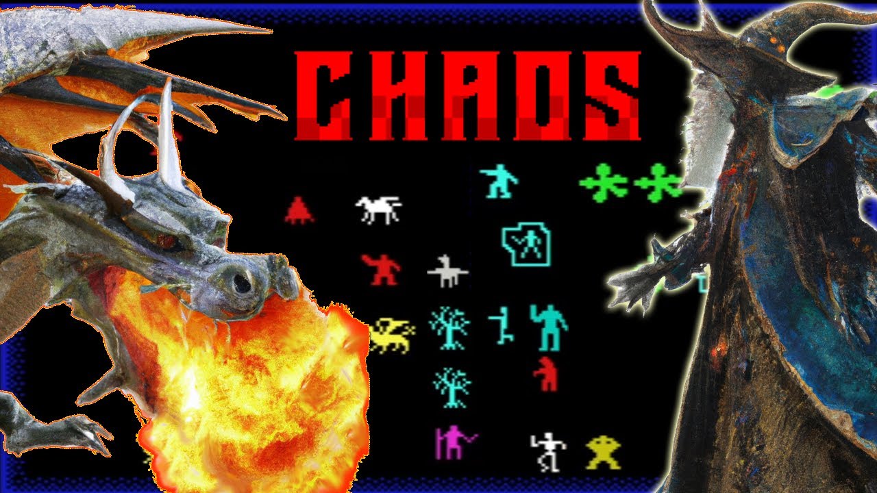 Chaos: The Battle of Wizards ZX Spectrum game memories, review and