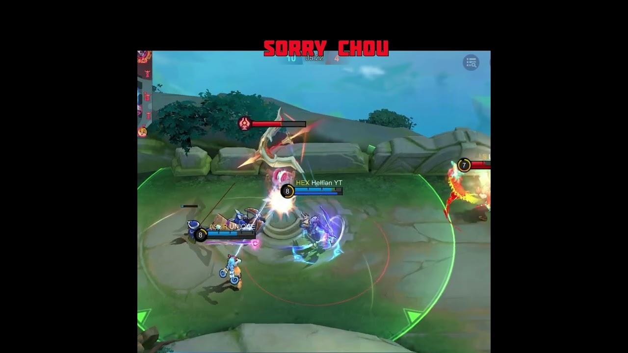 #mlbb #mobilelegends #Yss vs chou in mythic #shorts