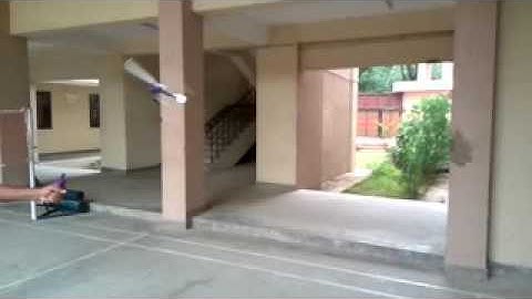 Forward Flight of a Model Helicopter