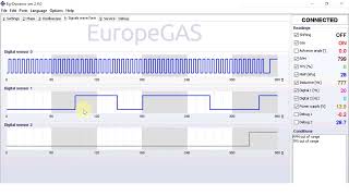: Installation and calibration of Europegas EG DYNAMIC ignition angle variator.