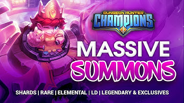 Dungeon Hunter Champions | MASSIVE SUMMONS