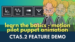 Motion Pilot Walk Through  Puppet Animation, Characters & Props, Cartoon Animator 5.2 #reallusion