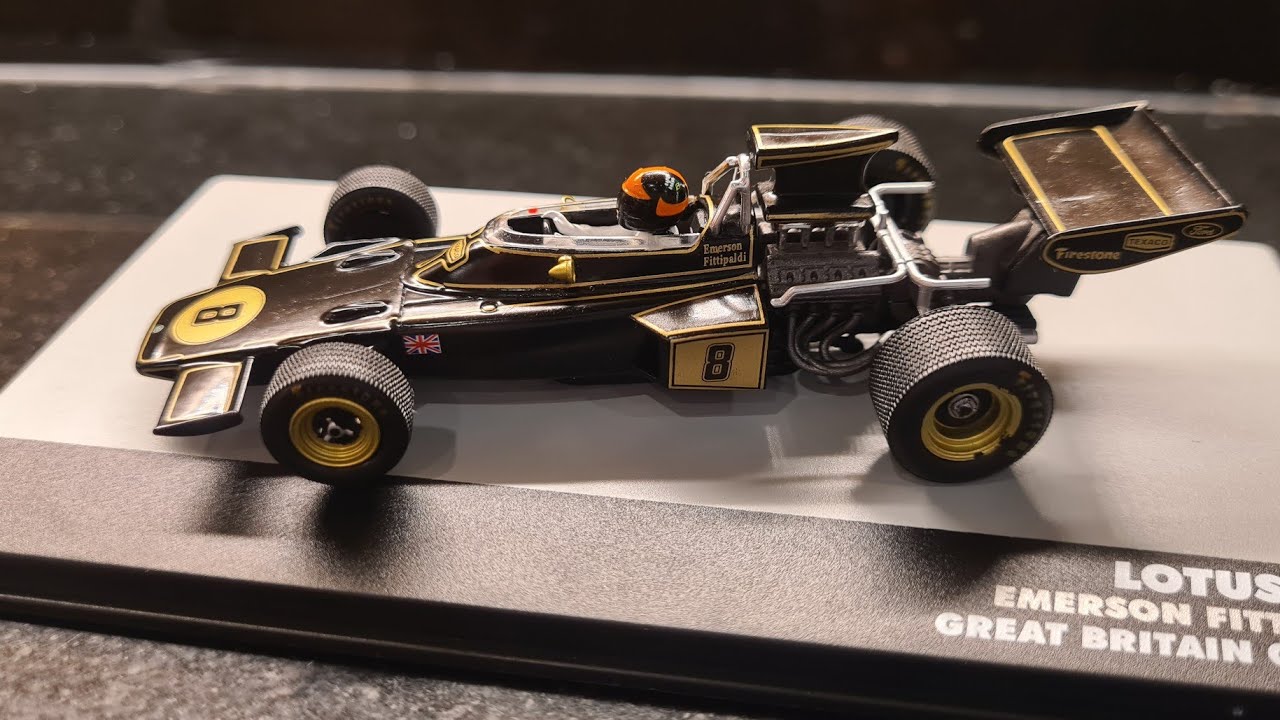 altaya 1/43 lotus 72D emerson fittipaldi formula 1 1972 british gp f1 diecast model car