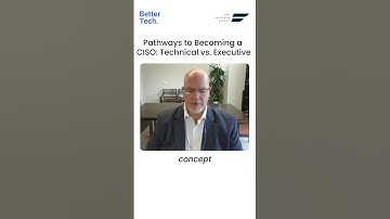 What are the common paths to becoming a CISO? 🌐 #shorts #foryou #business #ai