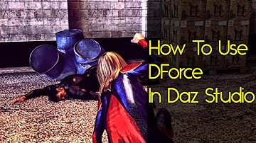 Daz Studio DForce Basics