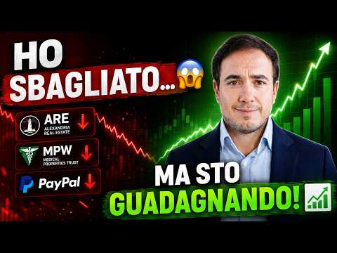 😱 Ho sbagliato su Alexandria, MPW e PayPal... 📉 ma sto guadagnando! Ecco perché 📈