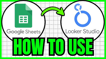 How To USE Looker Studio With Google Sheets (QUICK & EASY) 2025