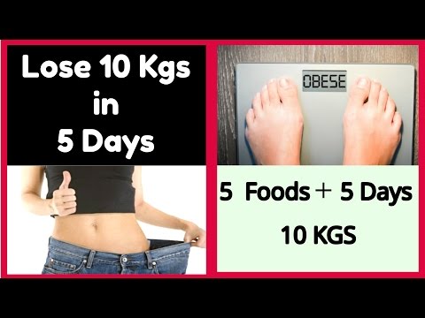 10 Days Diet Plan To Lose 10Kg In Two