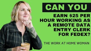 Can You Really Work From Home With FedEx as a Data Entry Clerk?